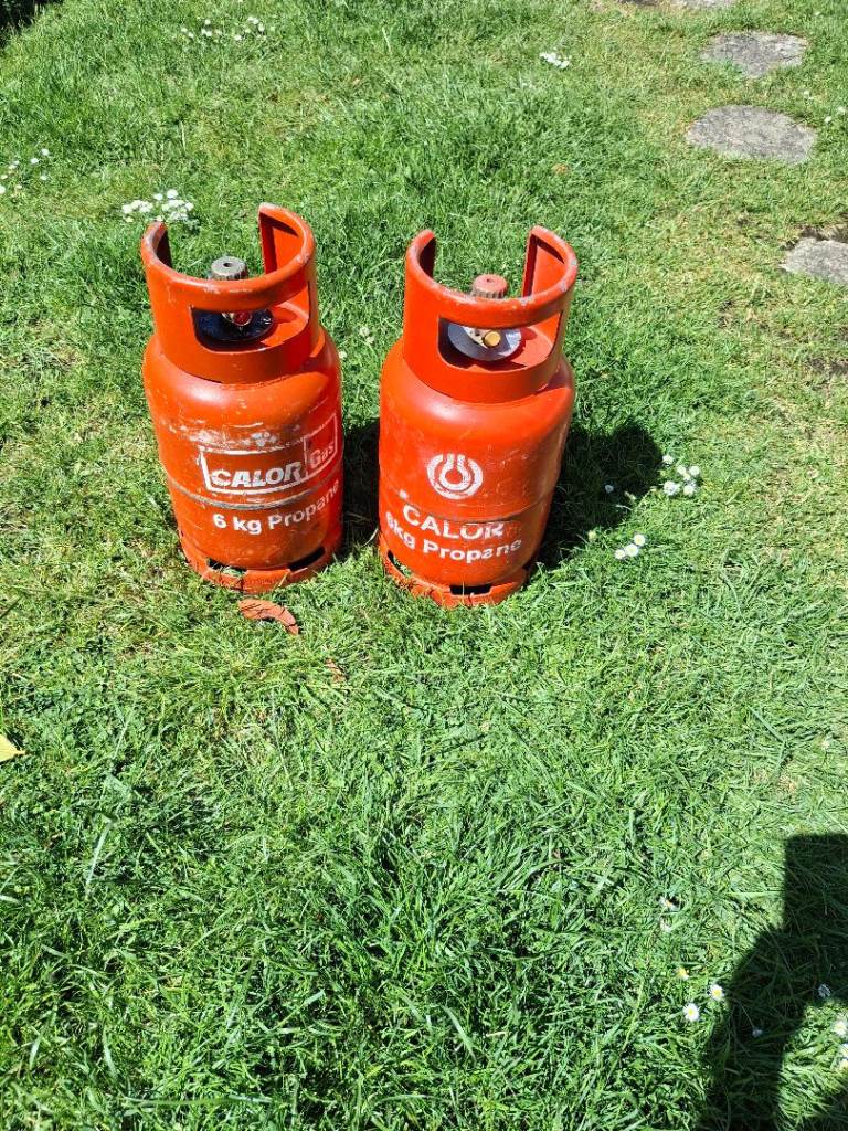 6kg propane bottle and gas for caravan 