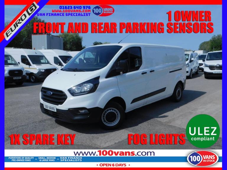 2023 Ford Transit Custom 2.0 300 EcoBlue Leader L2 H1 Euro 6 (s/s) 5dr PANEL VAN Diesel Manual