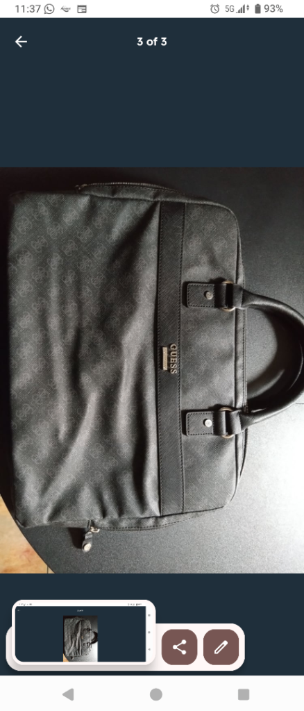 Guess laptop bag 