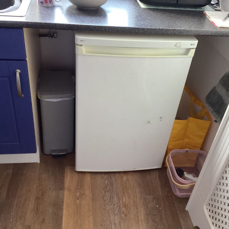 Under counter freezer.