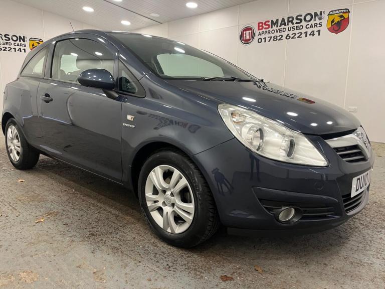 2010 Vauxhall Corsa 1.2i 16v Energy 3dr (a/c) Hatchback Petrol Manual