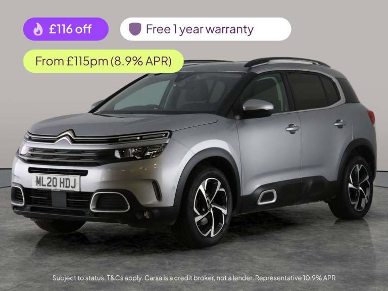 2020 Citroen C5 Aircross 1.2 PureTech Flair SUV 5dr Petrol Manual Euro 6 (s/s) (130 ps) - REVERSE...