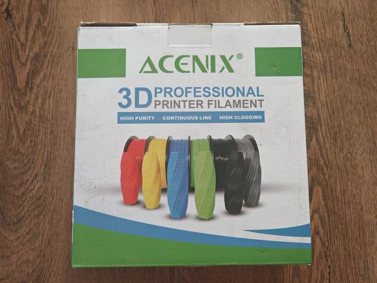 ACENIX 3D Printer Filament PLA 1.75mm – Red, New