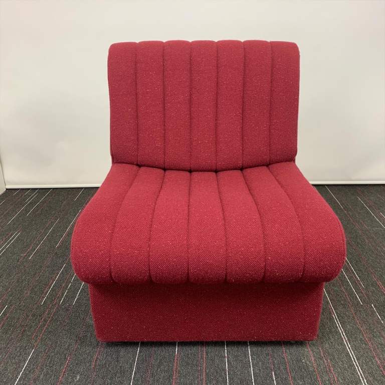 Burgundy Red Reception Chair - 2OOF-SO-1035