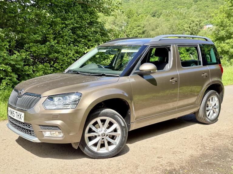 SKODA YETI 2.0 TDI SE*ONLY 33K-1OWNER 8 YRS-8SVS-BT-LOWTAX*RARE FIND* 2015