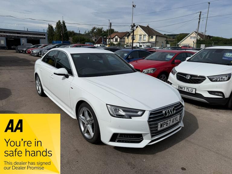 2017 Audi A4 1.4T FSI S Line 4dr [Leather/Alc] SALOON PETROL Manual