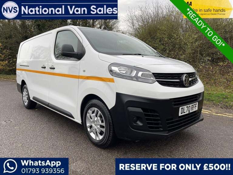 2020 Vauxhall Vivaro Vivaro Dynamic Panel Van 1 Manual Diesel PANEL VAN Diesel Manual