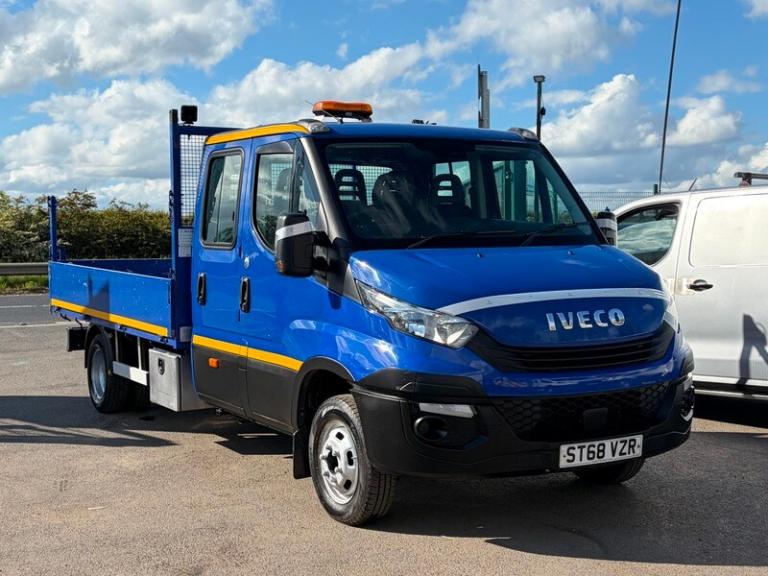 IVECO DAILY CREW CAB 3LITRE TIPPER. 14,995+VAT