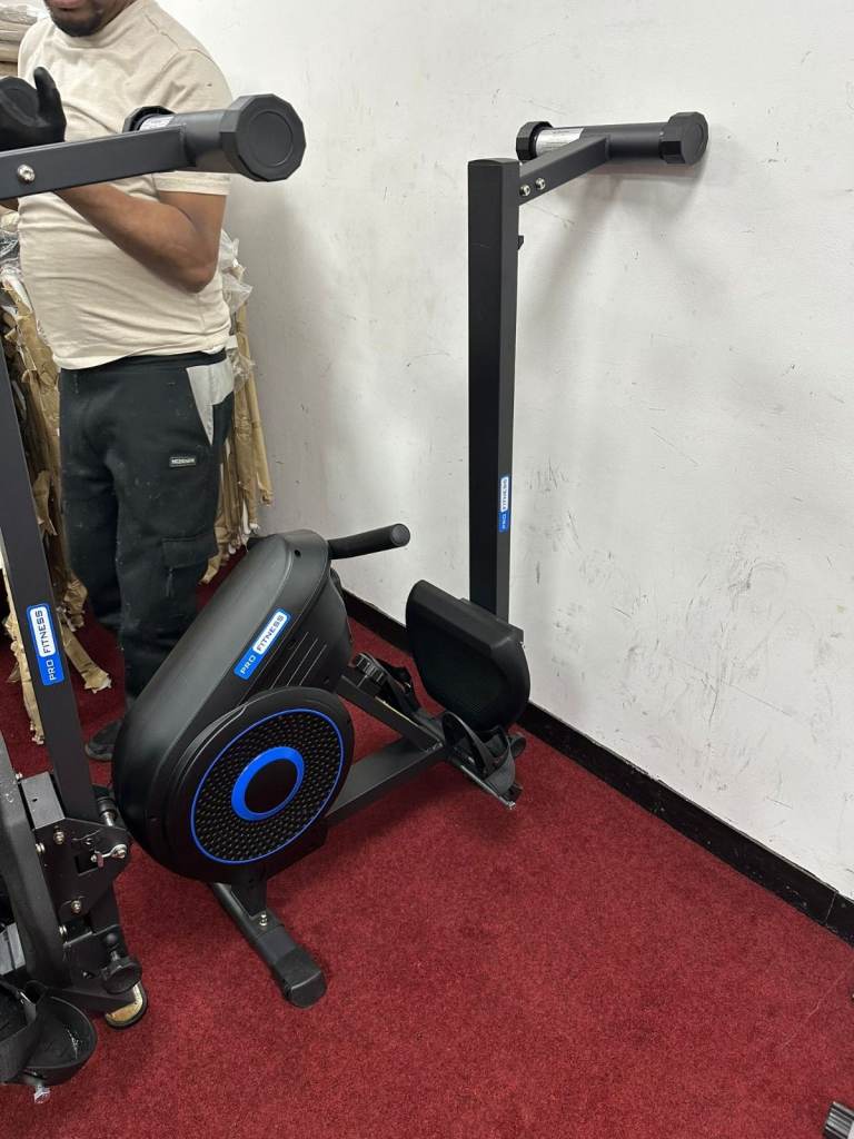 image for Pro Fitness Air and Magnetic Rowing Machine