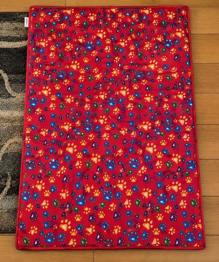Brand new large flat dog bed. 