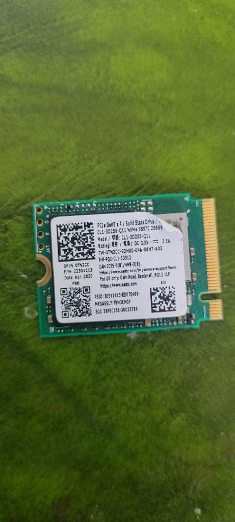 M.2 PCIe Gen3 SSD