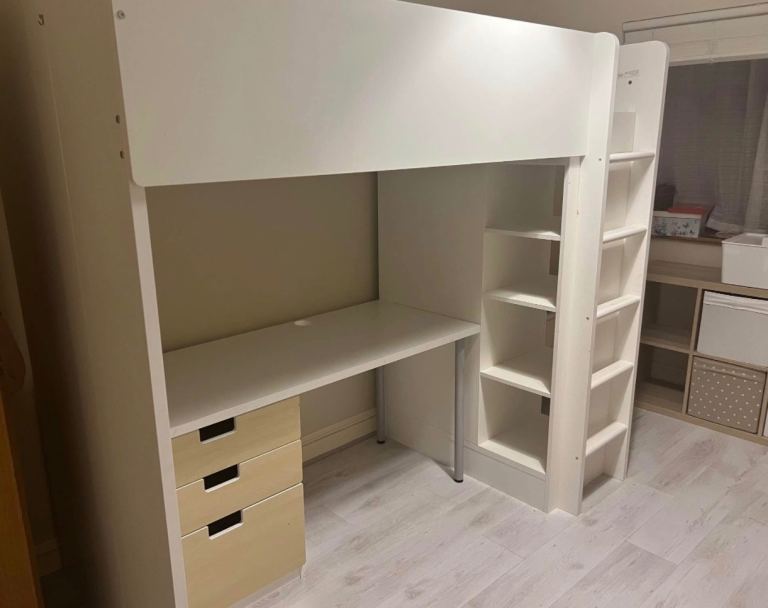 URGENT SALE IKEA STUVA Loft bed/desk/wardrobe