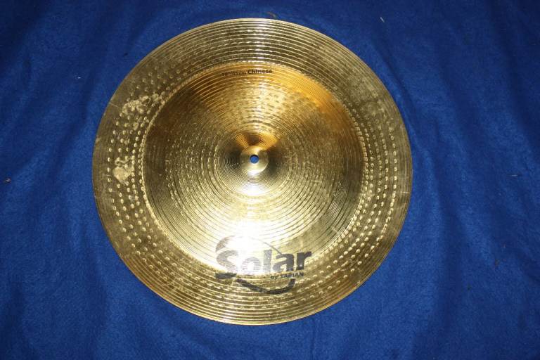 Sabian Solar 18in China Cymbal for Drum Kit ~ Like New ~ Weight 1300 Grams ~ £35 ono