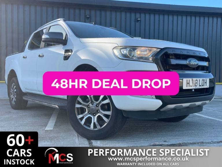 2018 Ford Ranger 3.2 TDCi Wildtrak Pickup Double Cab 4dr Diesel Auto 4WD Euro 5 (200 ps) PICKUP D...