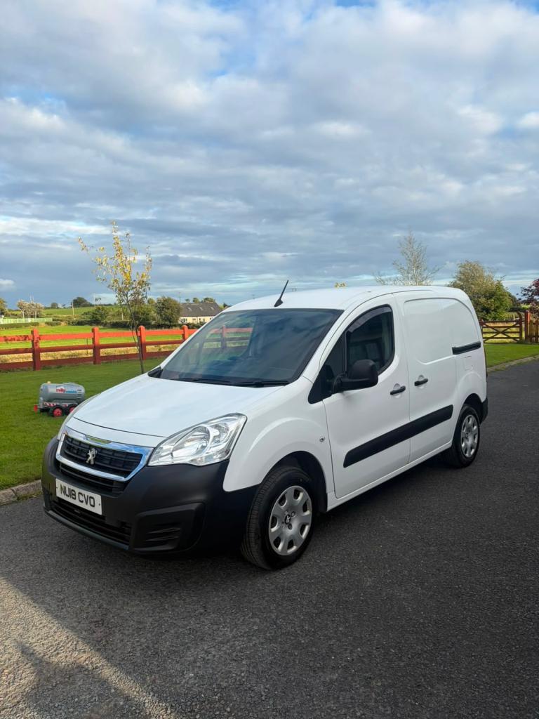 Peugeot, PARTNER, Panel Van, 2018, Manual, 1560 (cc)