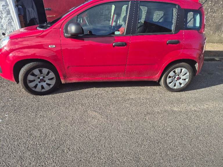 Set of 14" Steel Wheels & Tyres + Wheel Trims for Fiat Panda