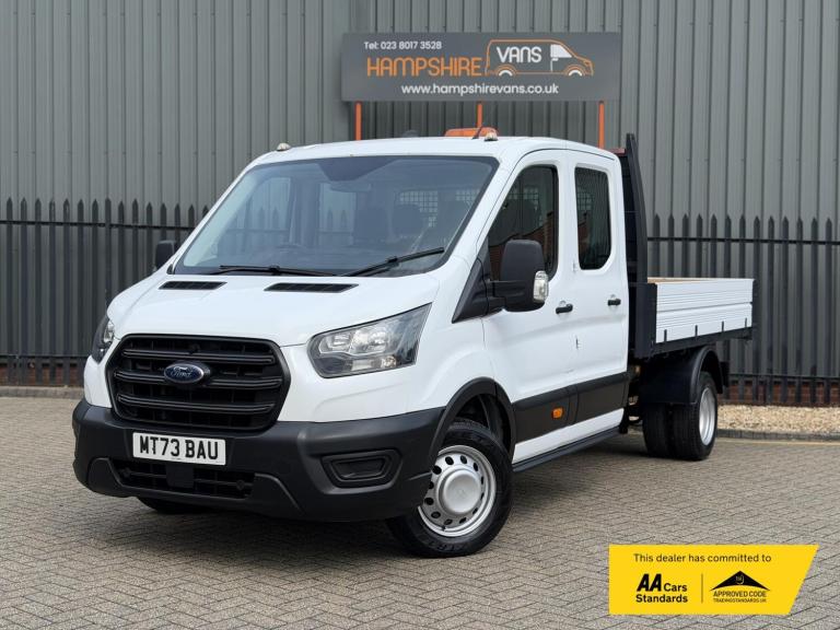 2023 Ford Transit 2.0 350 EcoBlue Leader Chassis Double Cab 4dr Diesel Manual RWD L3 Euro 6 ( Cha...