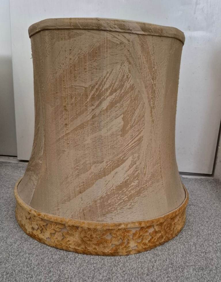 Large Beige Fabric Lamp Shade – Fair Conditionition