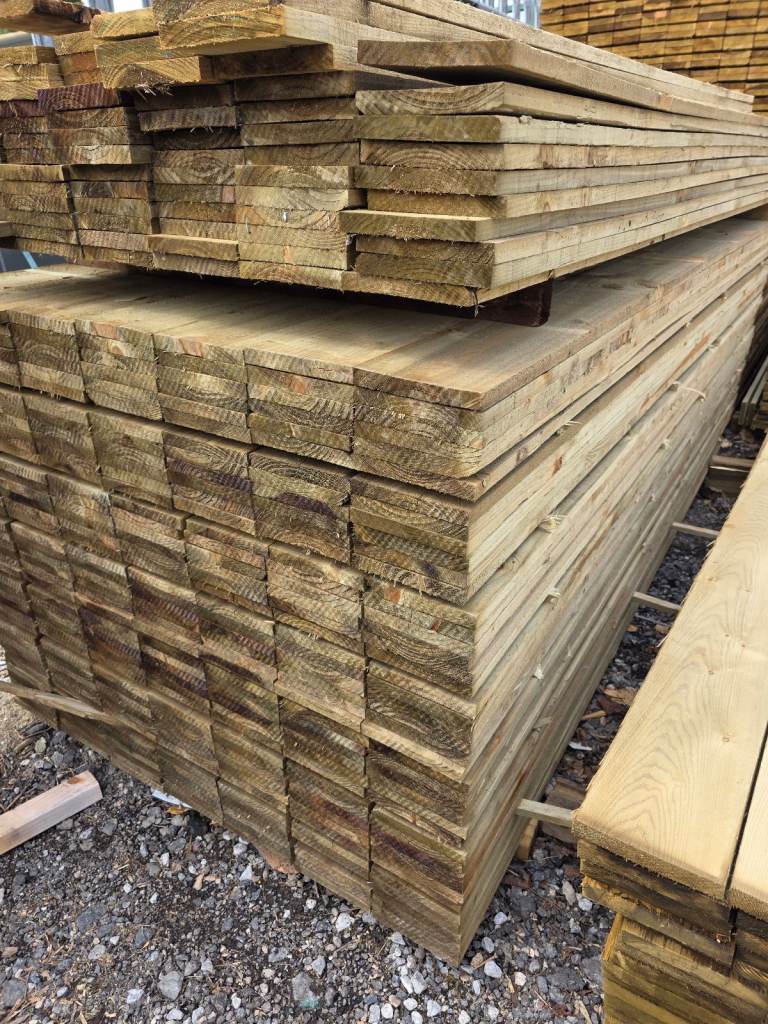 150x19 TIMBER FENCE BOARDS 1.8M 2.4M