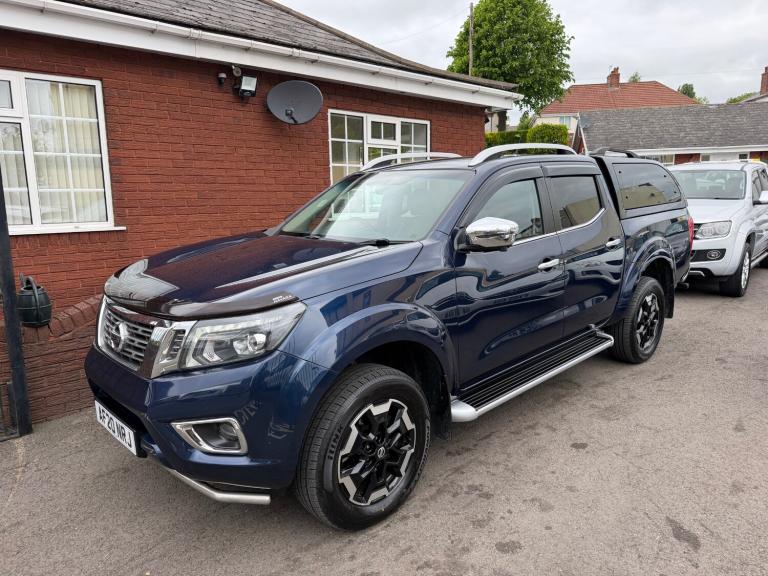 2020 20 NISSAN NAVARA 2.3 DCI 190 TEKNA 4WD BLUE DOUBLE CAB PICK-UP 4X4 MANUAL