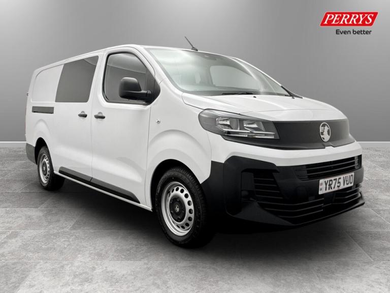 2026 Vauxhall Vivaro 2.0 Turbo D 145 Prime H1 Double Cab Crew Bus DIESEL Manual