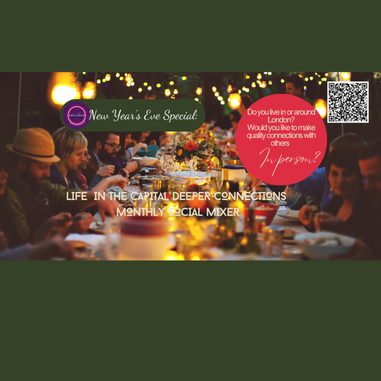 New Years Eve Special-Wednesday,31/12/25 @ 9.30pm-1am-South London(TBA)