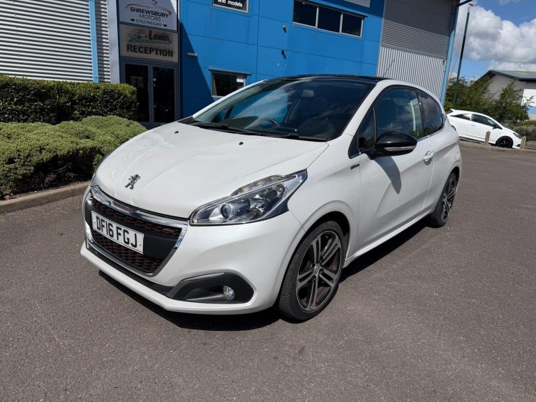 2016 Peugeot 208 1.2 PureTech GT Line Hatchback 3dr Petrol Manual Euro 6 (s/s)