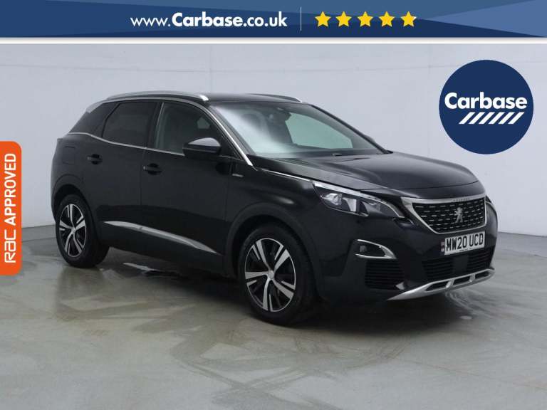 2020 Peugeot 3008 1.2 PureTech GPF GT Line SUV 5dr Petrol EAT Euro 6 (s/s) (130 ps) SUV PETROL Au...
