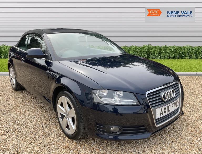 2010 Audi A3 1.6 TDI Sport 2dr CONVERTIBLE DIESEL Manual