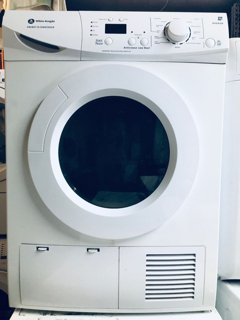 Whiteknight B96M8W 8kg White Sensor Dry Condenser Tumble Dryer 1 YEAR WARRANTY DELIVERY AVAILABLE 
