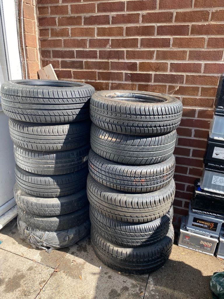 Tyres available , part worn, some new 