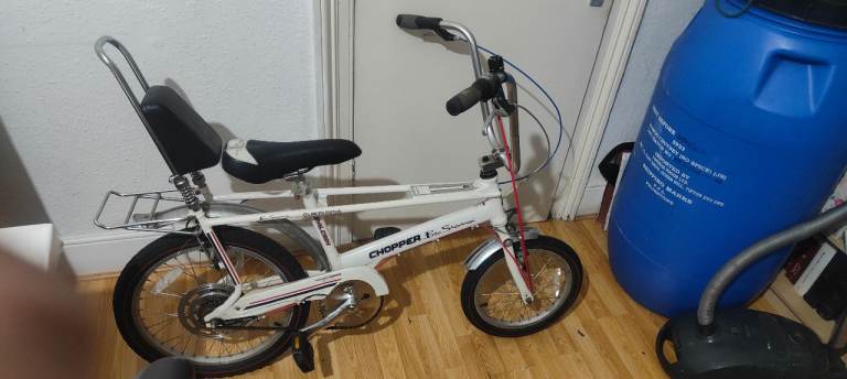 Raleigh Chopper Bike - Limited Edition Ben Sherman, White