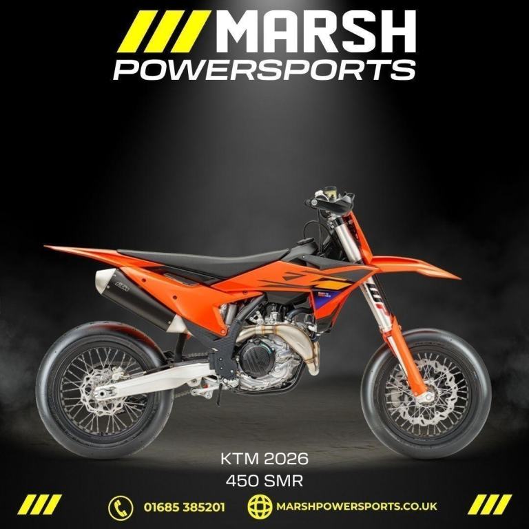KTM 450 SMR 2026 - KTM Main Dealer - Reserve Now!