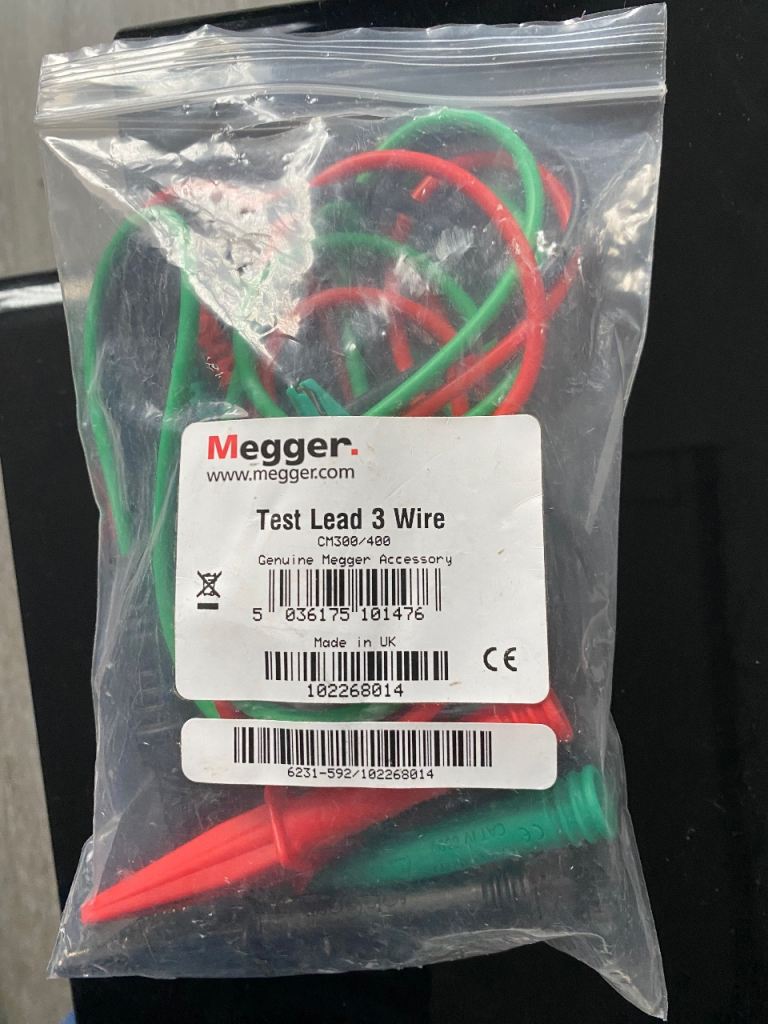 Megger test leads