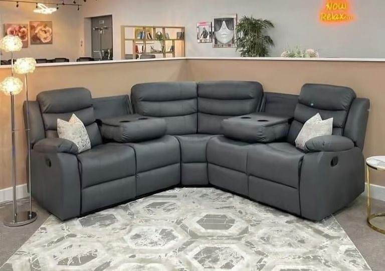 🚀Same Day Delivery ✨ Premium 3+2 Seater Sofa Set & Corner Roma Recliner💖Limited Offer⭐30% OFF **