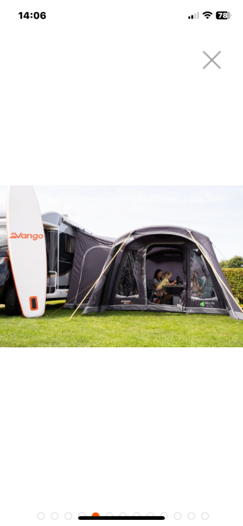 Stand alone awning