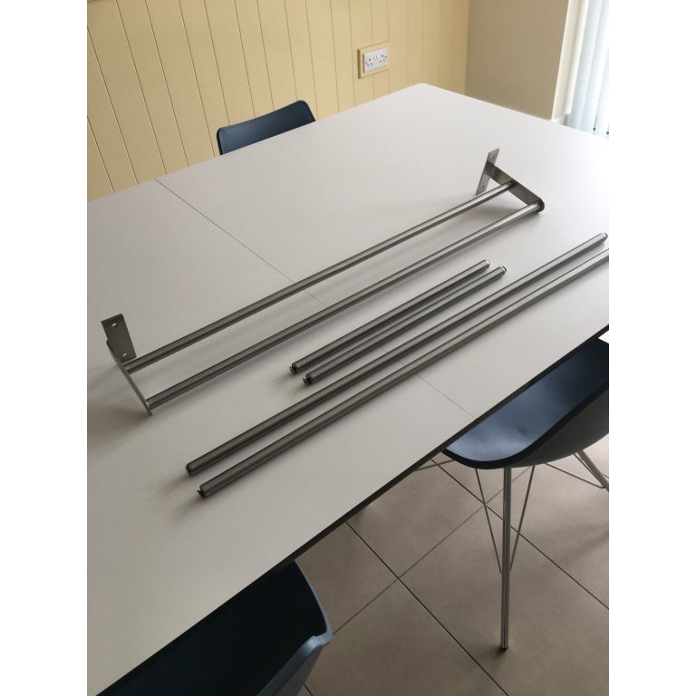 Stainless steel towel rail 