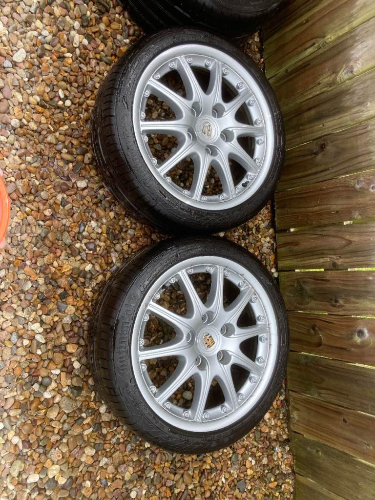 Genuine Porsche 986 Boxster/996 911 BBS Sport Design GT3 Split Rim Alloy Wheels