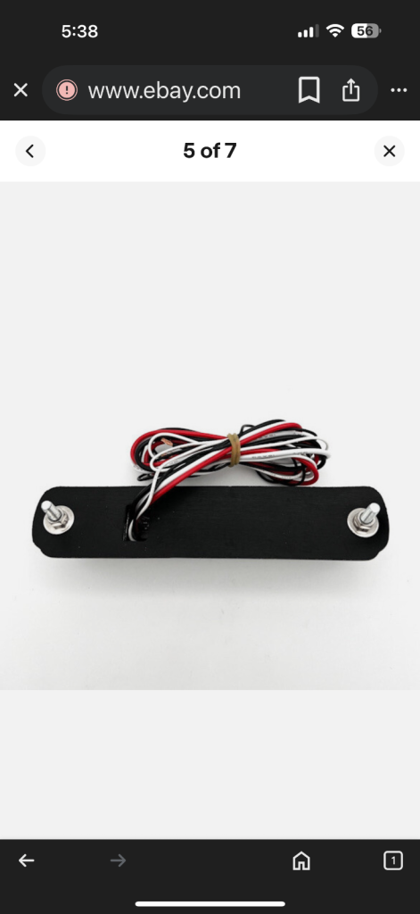 Brake and number plate light