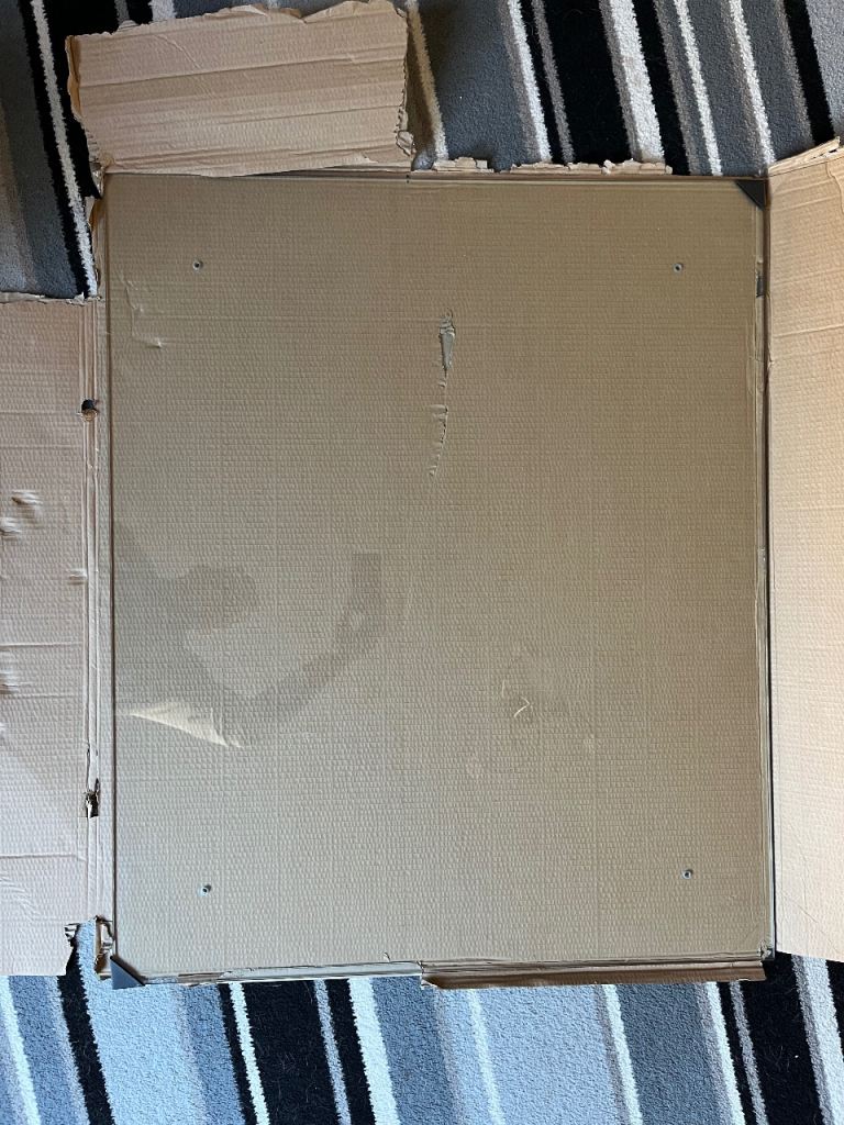 Glass splash back 