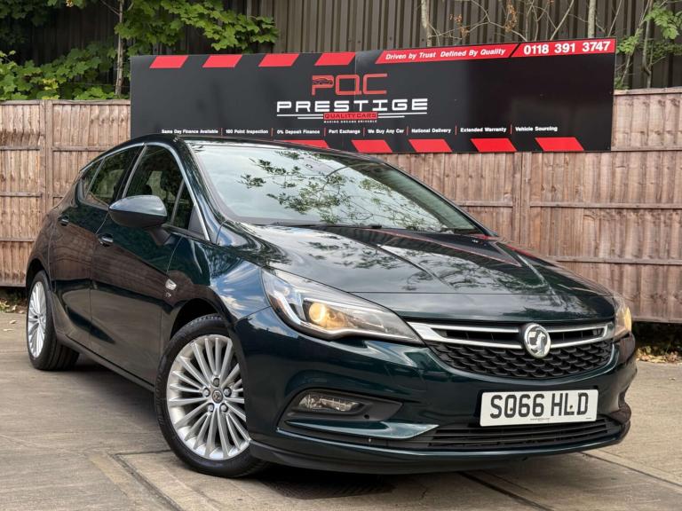 2017 Vauxhall Astra 1.6 Astra Elite Nav T S/S 5dr Hatchback Petrol Manual