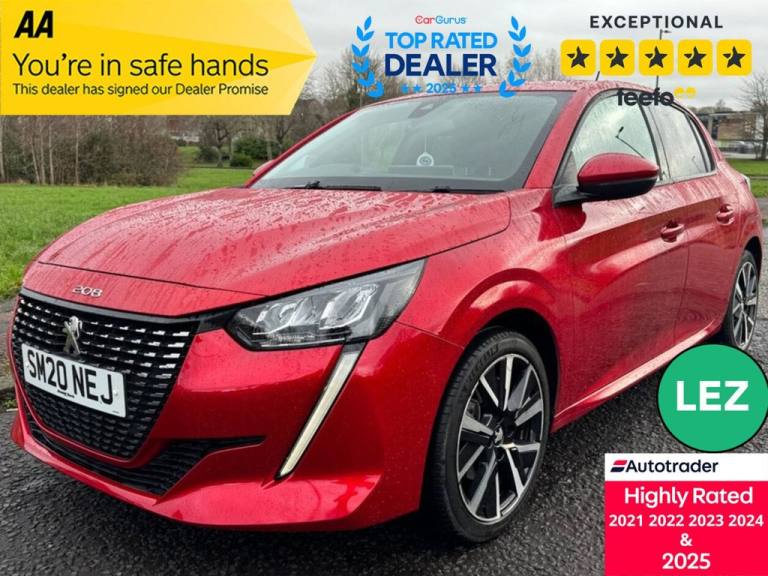 2020 Peugeot 208 1.2 PureTech Allure Premium Hatchback 5dr Petrol Manual Euro 6 (s/s) (100 p Hatc...