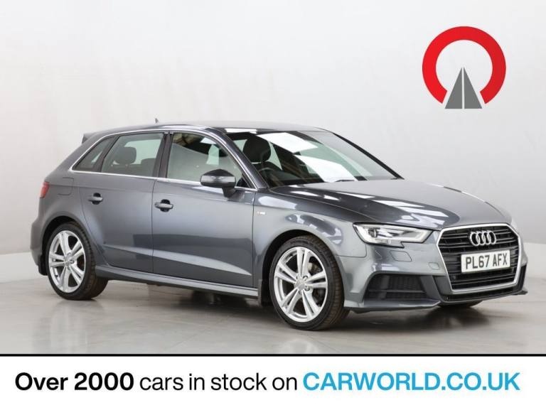2018 Audi A3 1.5 TFSI CoD S line Sportback 5dr Petrol S Tronic Euro 6 (s/s) (150 ps) Hatchback Pe...