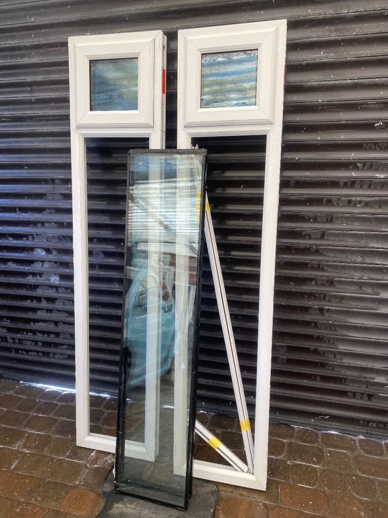 Upvc windows french patio door side panels 