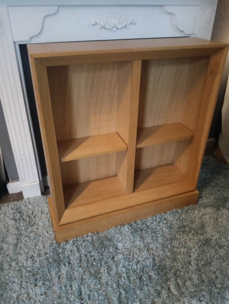 Solid oak bookcase feel free to contact me 