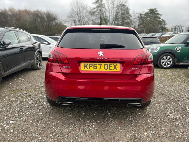 2017 Peugeot 308 1.6 BlueHDi 120 GT Line 5dr HATCHBACK DIESEL Manual