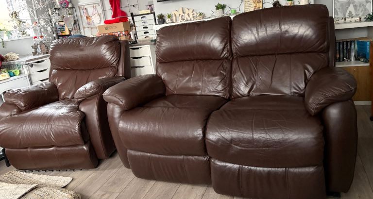 image for Leather Electric recliners 