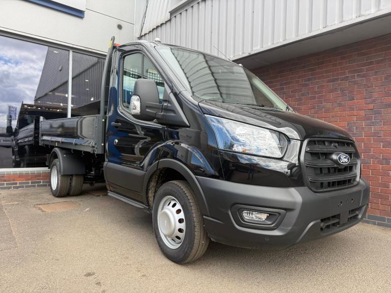 NEW Ford Transit Leader 350 L2 Tipper TRW 2.0L EB 130PS RWD 6 Spd Agate Black