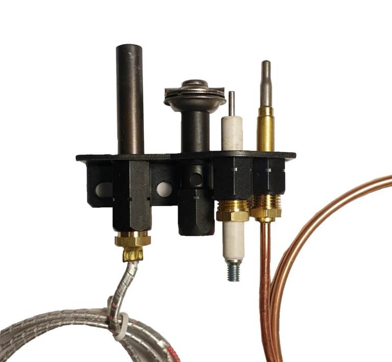 Blue Seal Gas Fryer Thermopile & Thermocouple Electrode Pilot Set Kit Gt45 Gt46 2/4/26