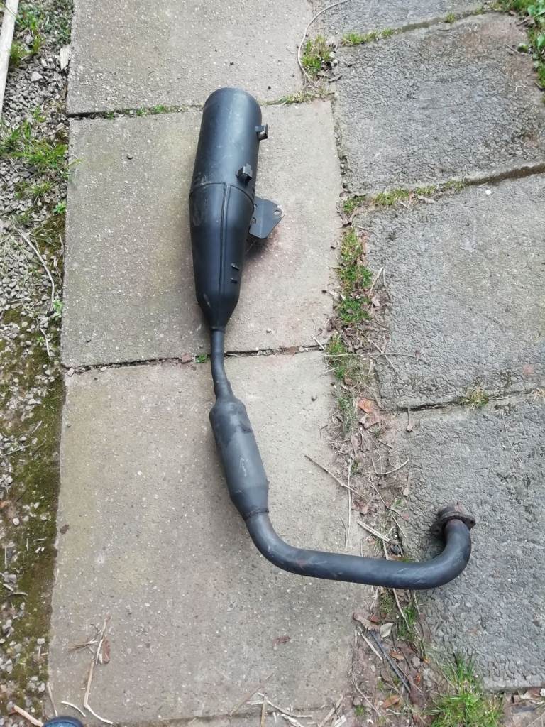 honda cbf125 or glr 125 black pipe off a 2017